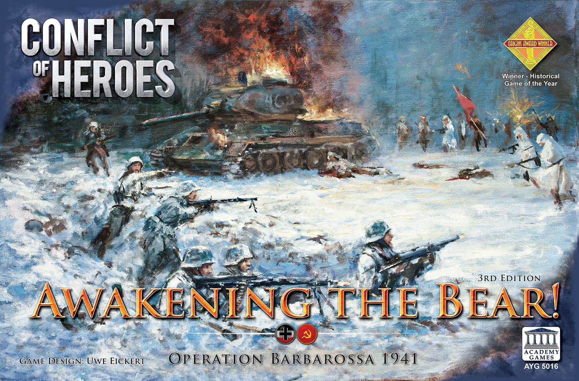 Conflict of Heroes: Awakening the Bear - Operation Barbarossa 1941 (Third Edition)