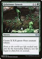 Gelatinous Genesis