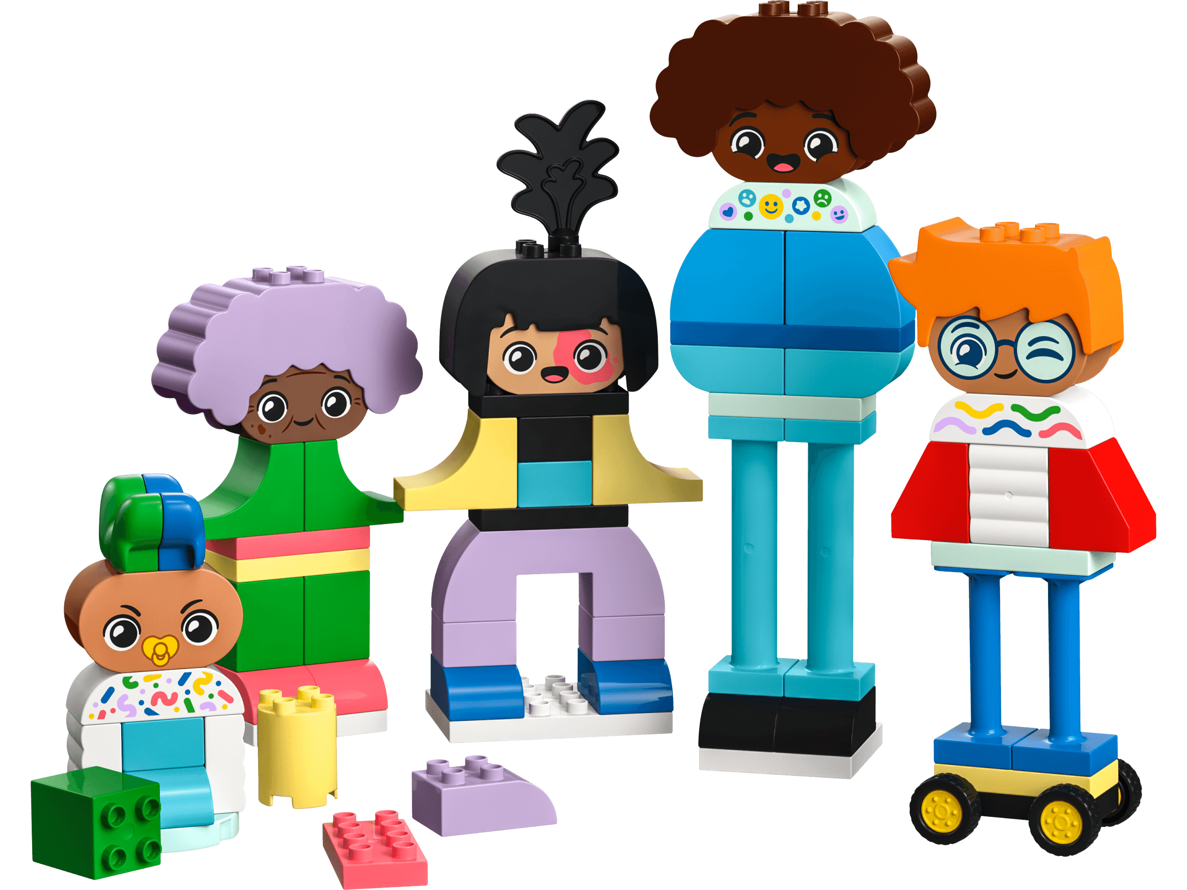 Buildable People with Big Emotions