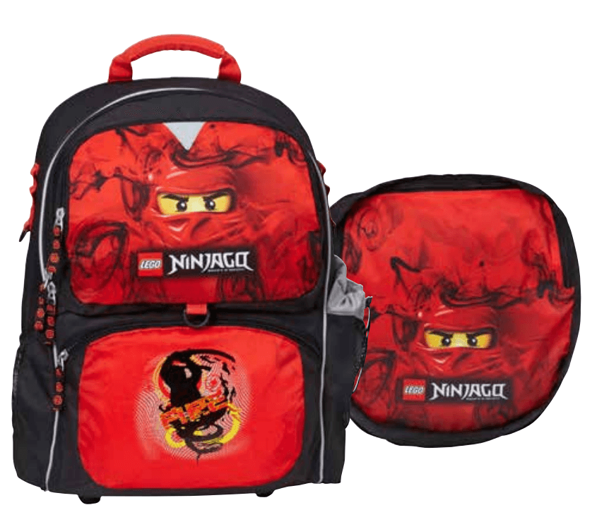 Ninjago Kai Backpack with Gym Bag